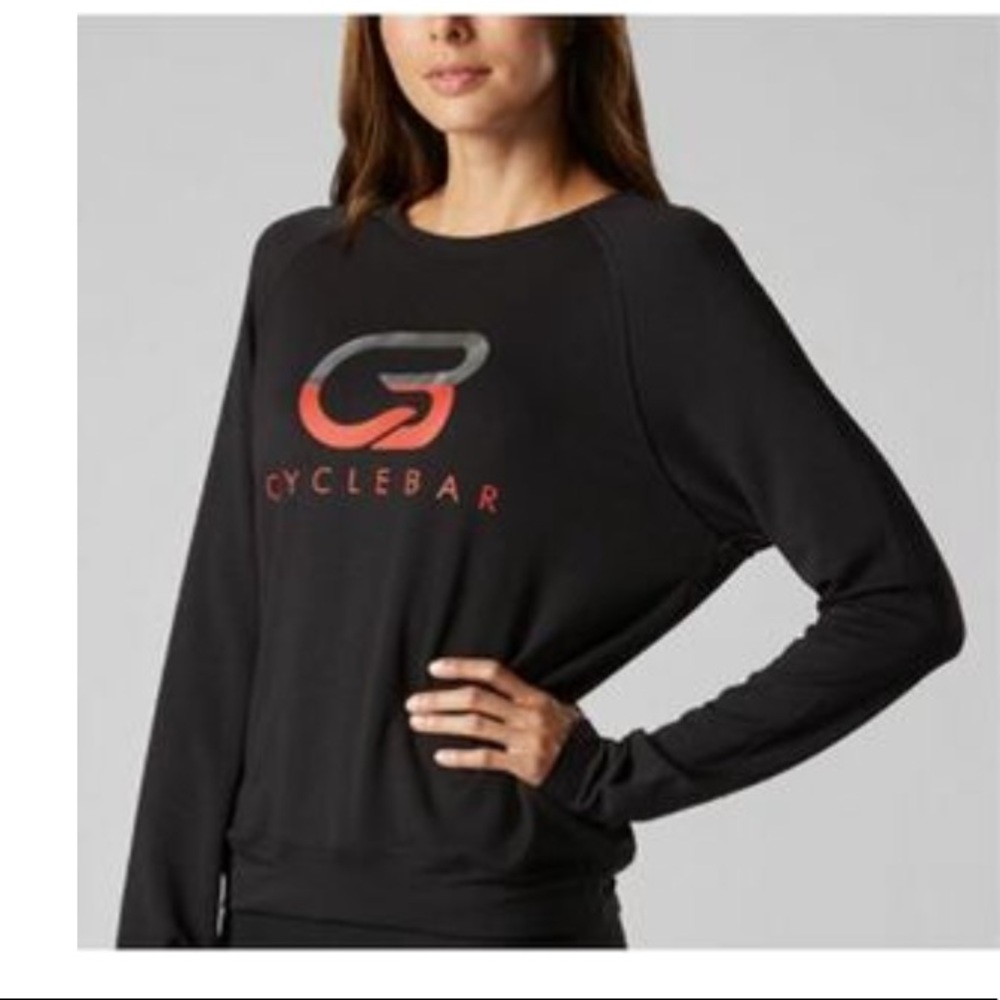 CycleBar Tavi Noir Crew Neck Sweatshirt NWT